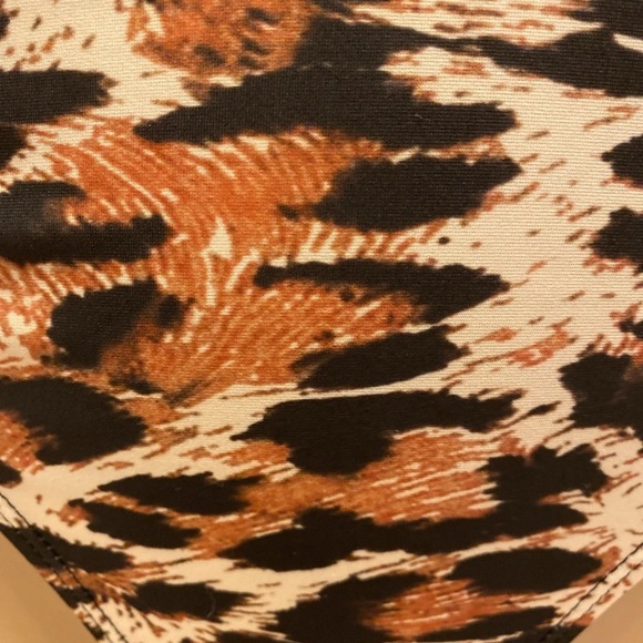 SHEIN Leopard Print Bikini - Brown and Black - Picture 7 of 16